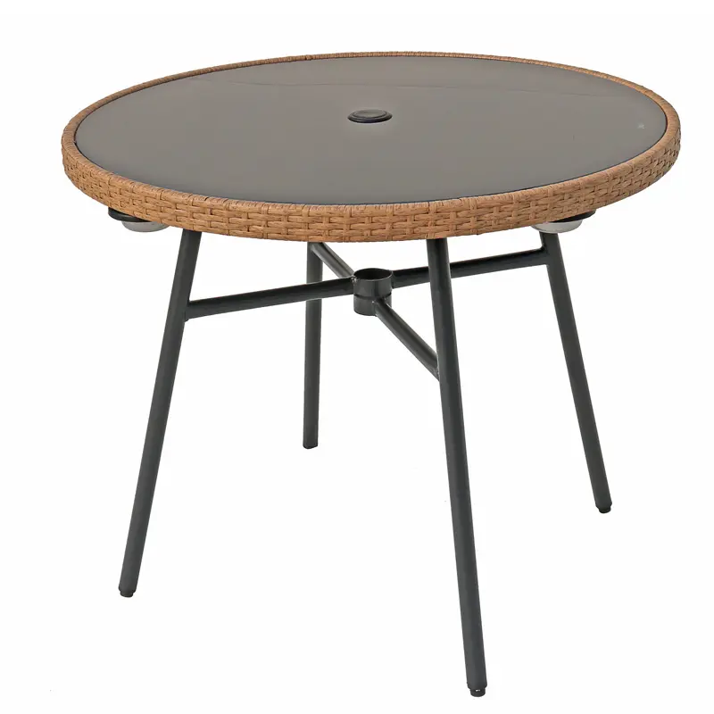 outdoor rattan coffee table2wh