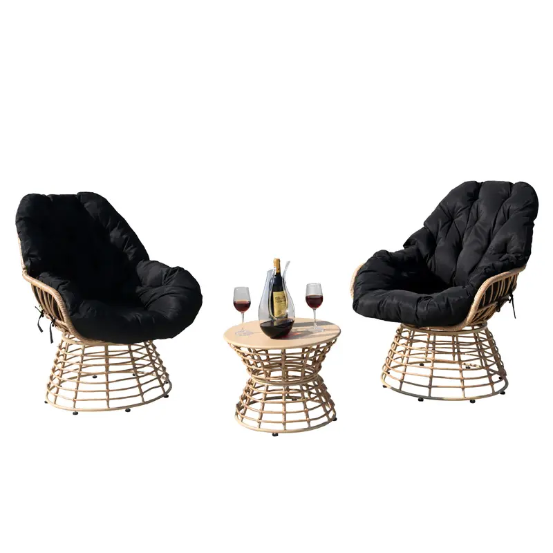 outdoor furniture garden chair swivel barrel chair swivel patio chairs