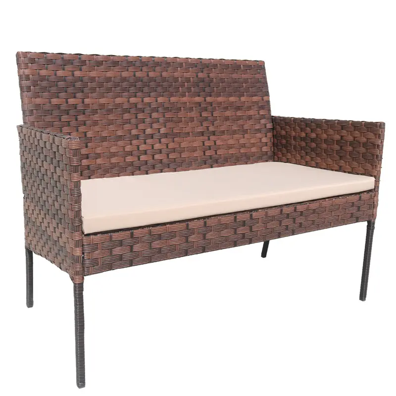 rattan corner sofa rattan settee wicker patio furniture rattan sofa outdoor furniture set
