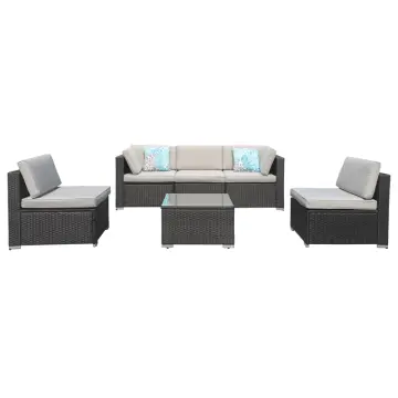 modular outdoor sofa rattan outdoor furniture set small patio furniture patio set wicker outdoor furniture corner garden sofa