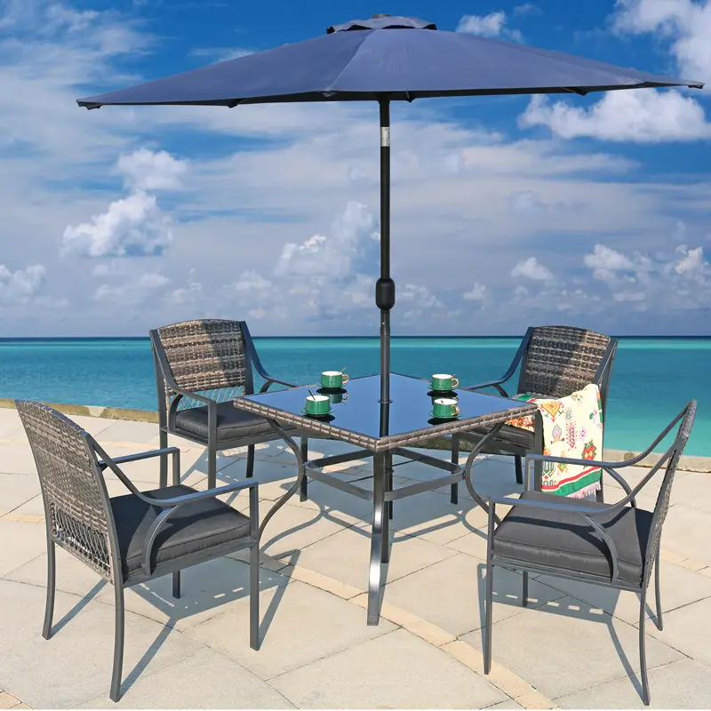 black rattan outdoor furniturep91