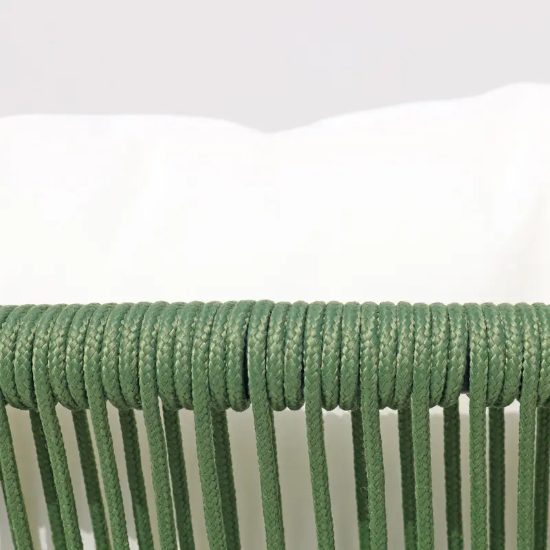 Outdoor green dining set garden dining set metal patio furniture garden chairs