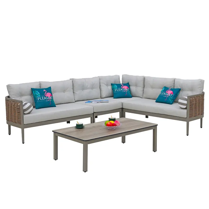 Aluminium garden furniture rattan settee corner garden furniture big lots patio furniture rattan sofa garden furniture sale