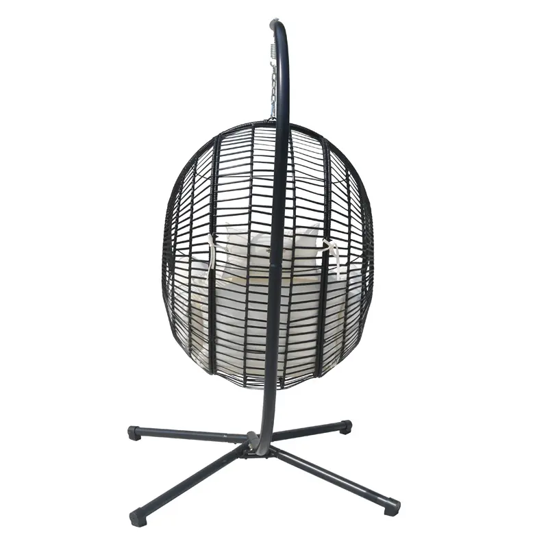 Rattan garden furniture metal patio furniture hanging egg chair hanging basket chair