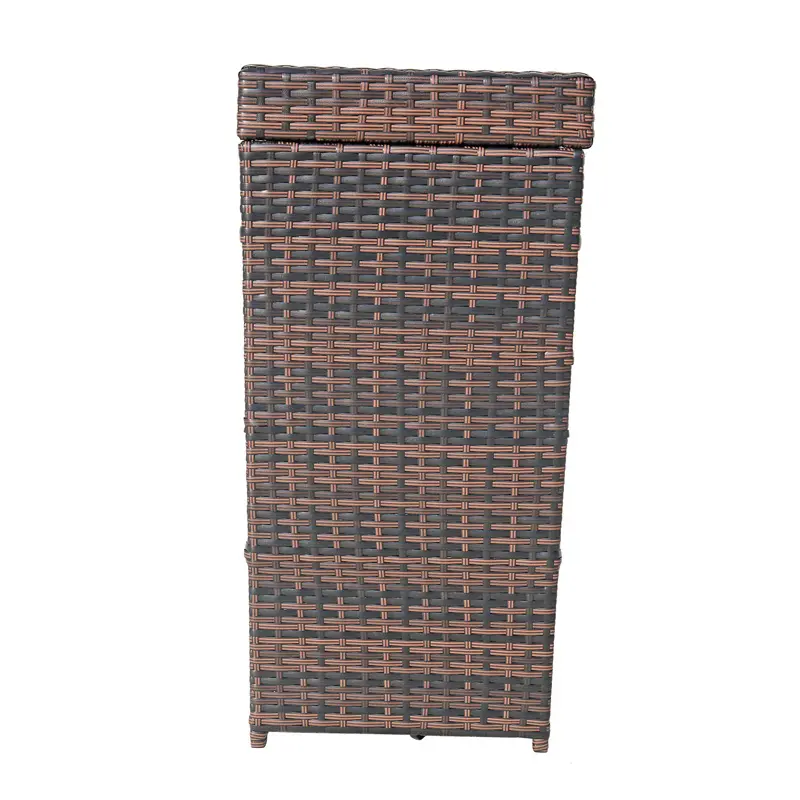 Outdoor locker / Open Door Storage Box /garden/wicker/rattan/leisure/outdoor garden furniture