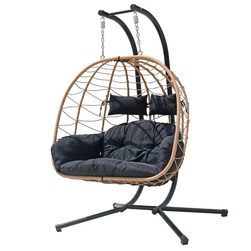 Double egg chair hanging chair wicker egg chair basket chair egg chair outdoor