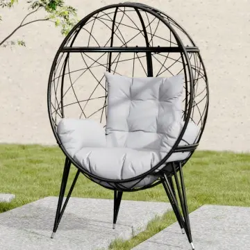 Rattan furniture outdoor furniture sale plastic wicker patio furniture oversized egg chair standing egg chair