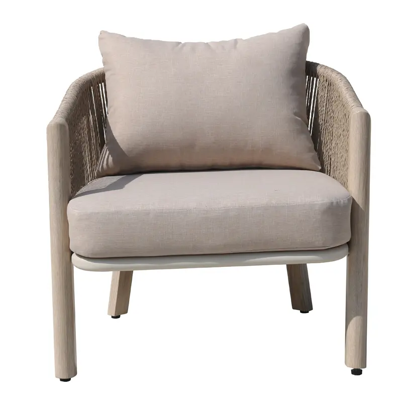 4 piece rattan garden furniture aluminum outdoor patio furniture aluminium garden sofa