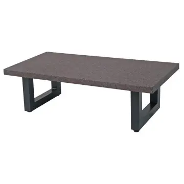 FD-2302 Vase tablebig lots patio furniture bistro table set aluminum outdoor coffee table